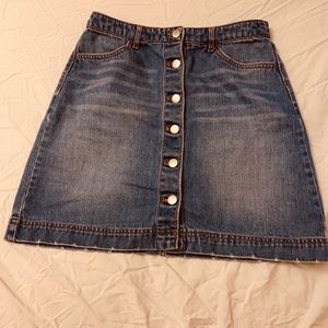Denim skirt
